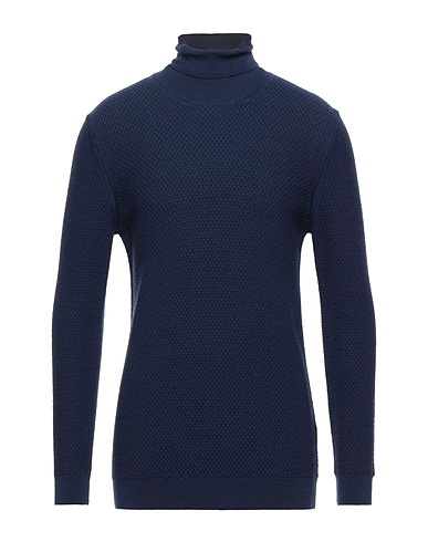 MASQ Polo neck Midnight blue 100% Merino Wool