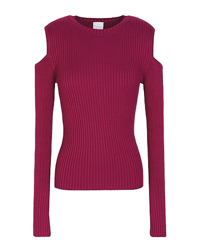 8 by YOOX Jumper Garnet 82% Viscose, 16% Polyamide, 2% Elastane