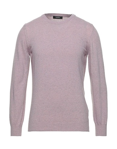 ALPHA STUDIO Sweater Lilac 35% Viscose, 30% Nylon, 30% Wool, 5% Cashmere
