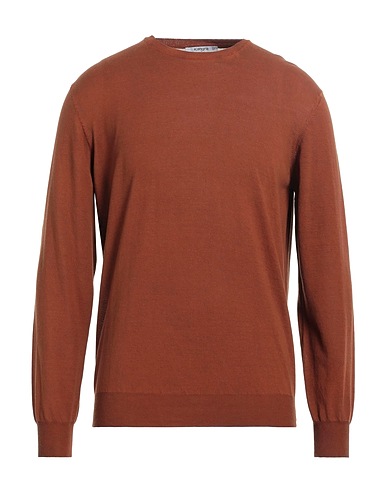 KANGRA Pullover Marrone 100% Cotone