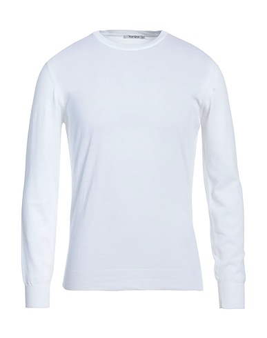 KANGRA Pullover Bianco 100% Cotone