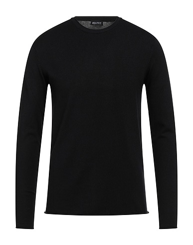 #OUTFIT Pullover Nero 70% Viscosa, 30% Nylon