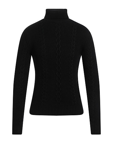 PATRIZIA PEPE Rollkragenpullover Schwarz 50% Viskose, 28% Polyester, 22% Polyamid