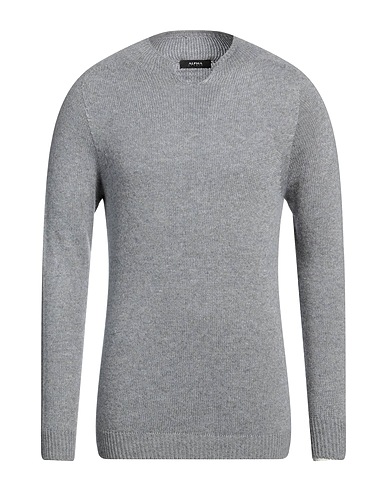 ALPHA STUDIO Pullover Grigio 50% Viscosa, 16% Nylon, 14% Lana, 11% Cachemire, 9% Poliestere