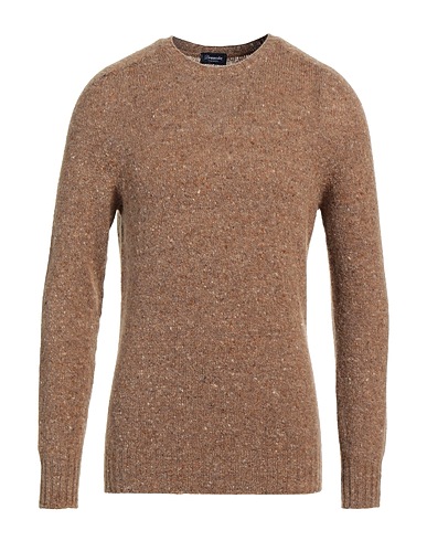 DRUMOHR Pullover Khaki 68% Lana Vergine, 29% Cachemire, 3% Poliammide