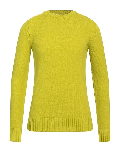 DIKTAT Pullover Verde lime 36% Lana Merino, 33% Poliammide, 31% Acrilico