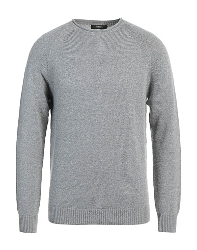 ALPHA STUDIO Jumper Grey 50% Viscose, 16% Nylon, 14% Wool, 11% Cashmere, 9% Polyester