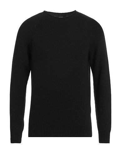 ALPHA STUDIO Jumper Black 50% Viscose, 16% Nylon, 14% Wool, 11% Cashmere, 9% Polyester