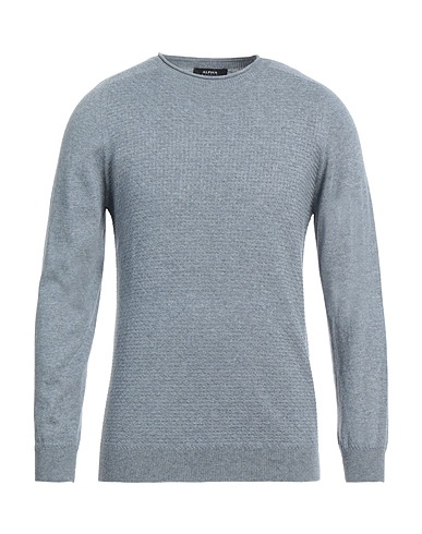 ALPHA STUDIO Pullover Himmelblau 50% Viskose, 16% Nylon, 14% Wolle, 11% Kaschmir, 9% Polyester