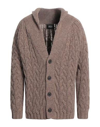 ALPHA STUDIO Strickjacke Hellbraun 45% Acryl, 40% Baby alpakawolle, 15% Wolle