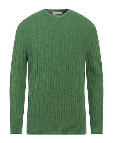DIKTAT Jumper Green 38% Wool, 34% Acrylic, 26% Polyamide, 2% Elastane