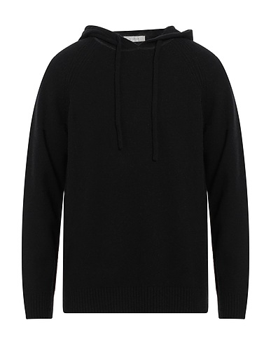 DIKTAT Sweater Black 80% Lambswool, 20% Polyamide
