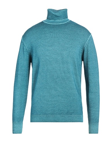DIKTAT Polo neck Deep teal 100% Wool