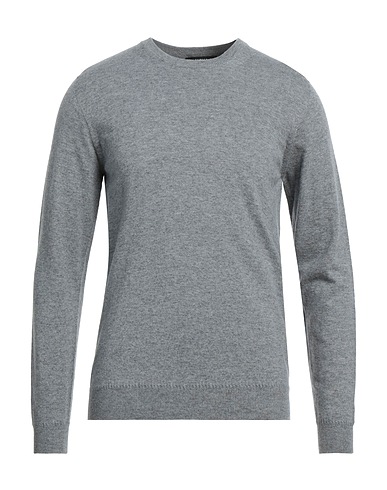 ALPHA STUDIO Jumper Light grey 50% Viscose, 16% Nylon, 14% Wool, 11% Cashmere, 9% Polyester