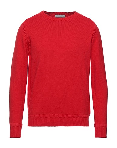 DIKTAT Pullover Rot 100% Baumwolle