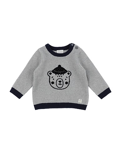 CARRÉMENT BEAU Sweater Grey 85% Cotton, 15% Wool