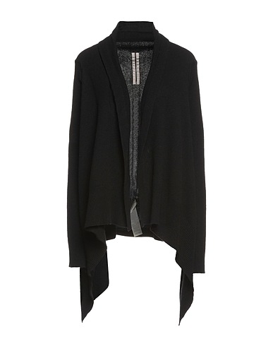 RICK OWENS Cardigan Black 97% Cashmere, 3% Wool