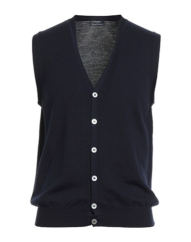BARBA Napoli Cardigan Navy 100% Virgin Wool