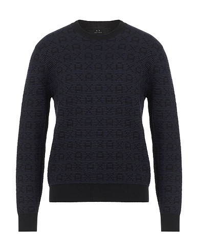 ARMANI EXCHANGE Sweater Midnight blue 40% Viscose, 40% Polyamide, 20% Cotton