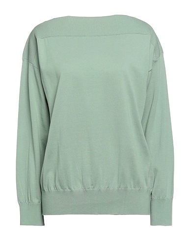 ALPHA STUDIO Jumper Light green 100% Cotton
