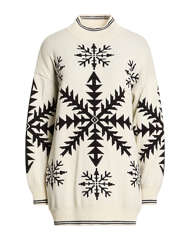 VICOLO Водолазка Белый 50% Шерсть, 50% Акрил