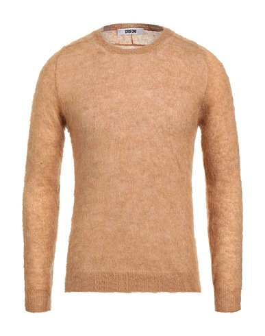 GRIFONI Jumper Sand 48% Polyamide, 26% Alpaca wool, 26% Mohair wool