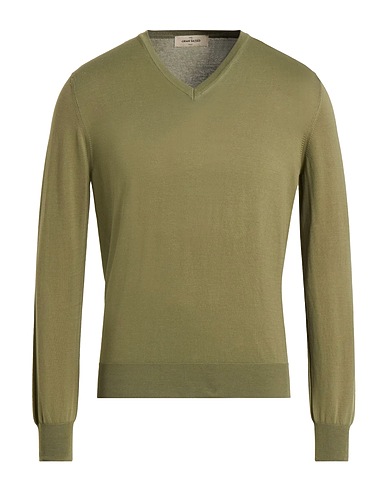 GRAN SASSO Jumper VERDE SALVIA 100% Cotton