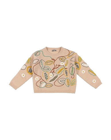 IL GUFO Jumper Beige 100% Virgin Wool