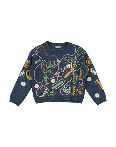 IL GUFO Sweater Blue 100% Virgin Wool