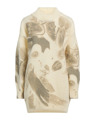 424 FOURTWOFOUR Rollkragenpullover Elfenbein 50% Mohairwolle, 32% Polyamid, 18% Wolle