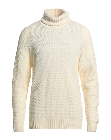 RAKKÌ WEAR Turtleneck Ivory 100% Merino Wool