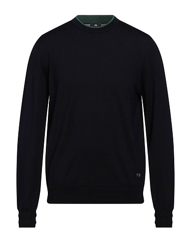 PS PAUL SMITH Pullover Blu notte 100% Lana Merino