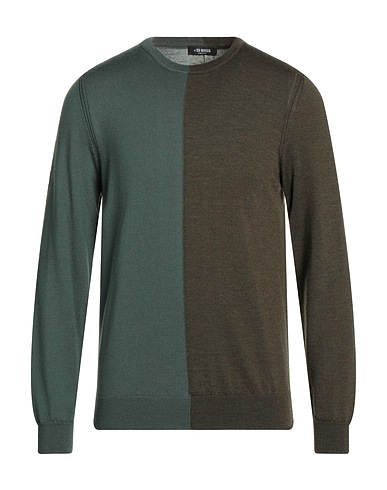 MASQ Jumper Green 100% Merino Wool