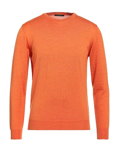 PETER STEÍN Jumper Orange 100% Merino Wool