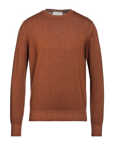 FILIPPO DE LAURENTIIS Pullover Marrone 100% Lana Merino