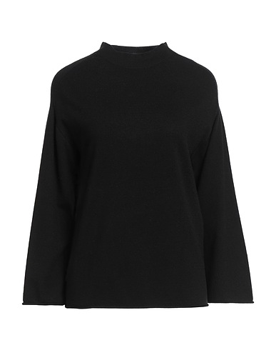EMME by MARELLA Sweater Black 57% Viscose, 29% Polyester, 14% Polyamide