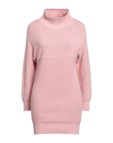 N.O.W. ANDREA ROSATI CASHMERE Polo neck Pink 50% Cashmere, 24% Viscose, 22% Wool, 4% Polyamide