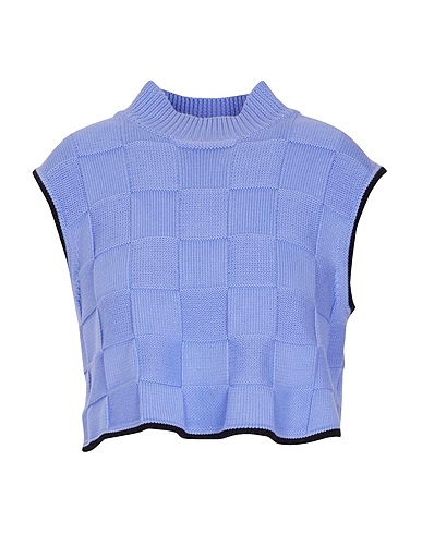8 by YOOX Pullunder Lila 100% Organische Baumwolle