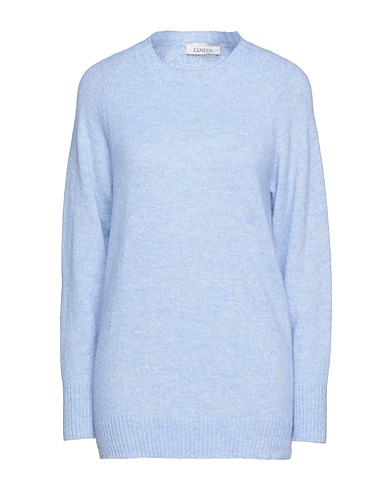 LANEUS Jumper Sky blue 50% Alpaca wool, 28% Polyamide, 22% Virgin Wool