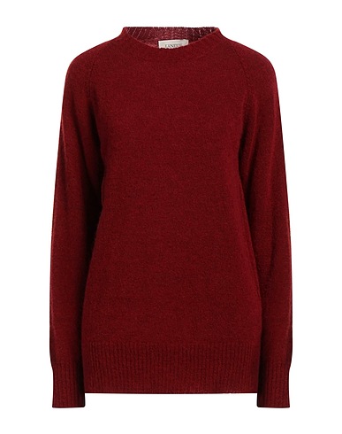 LANEUS Jumper Brick red 50% Alpaca wool, 28% Polyamide, 22% Virgin Wool