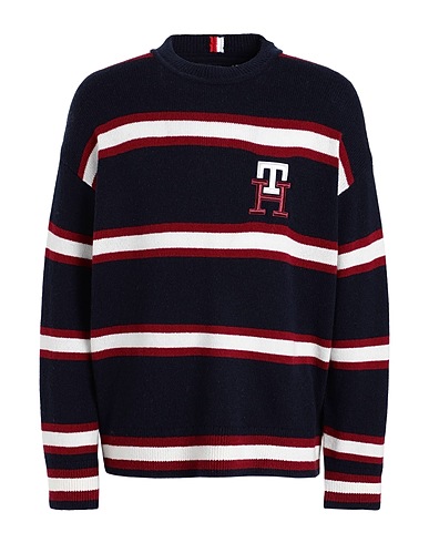 TOMMY HILFIGER Jumper Midnight blue 63% Wool, 37% Polyamide