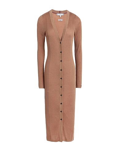 TOMMY HILFIGER Cardigan Camel 90% Lyocell, 10% Silk