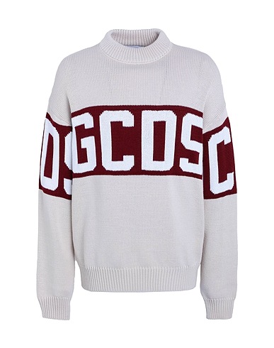 GCDS Jumper Beige 50% Wool, 50% Acrylic