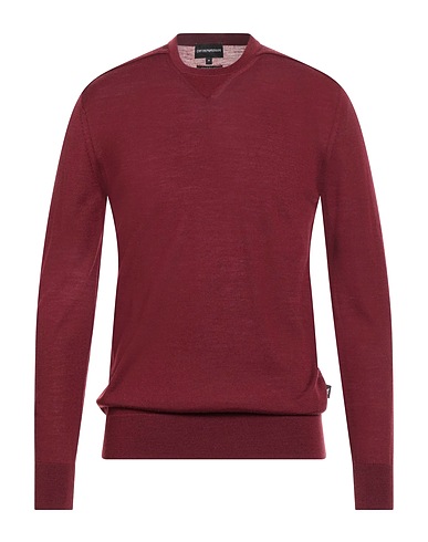 EMPORIO ARMANI Pullover Bordeaux 60% Lana Vergine, 40% Lyocell, Poliammide, Elastan