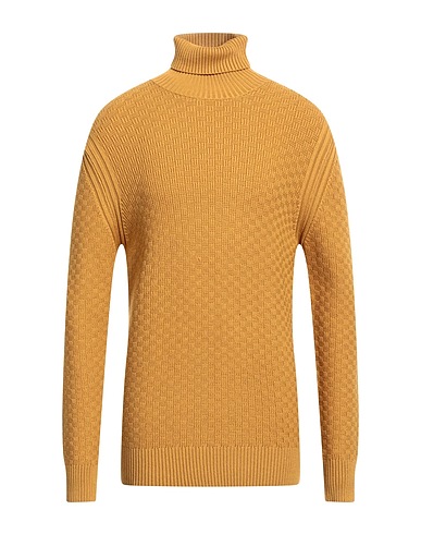 OUT/FIT Rollkragenpullover Ringelblume 65% Viskose, 35% Nylon