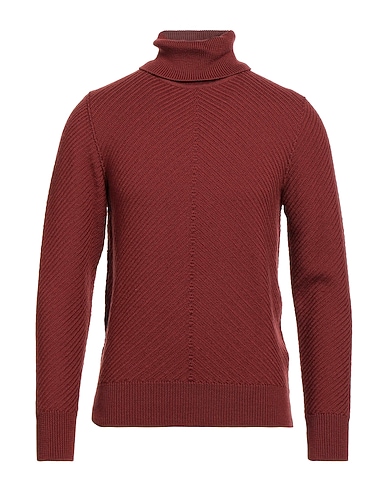 LARDINI Водолазка Кирпичный 100% Шерсть
