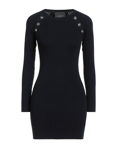 JOHN RICHMOND Sheath dress Midnight blue 50% Viscose, 28% Polyester, 22% Nylon