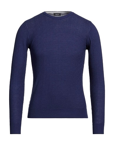 ROSSOPURO Jumper Navy blue 100% Cotton