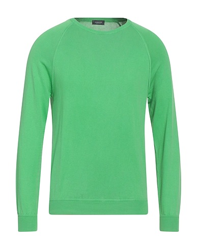 ROSSOPURO Pullover Verde chiaro 100% Cotone