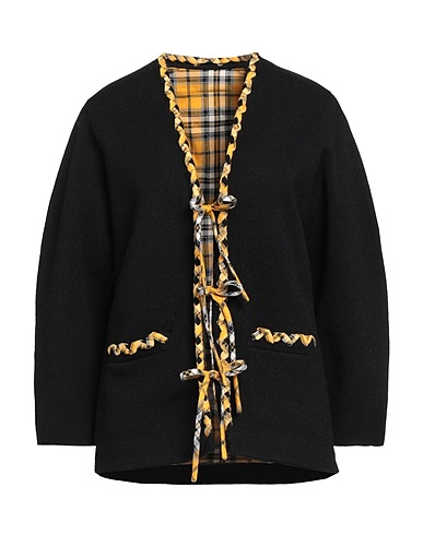 MAJE Jacket Black 43% Viscose, 31% Polyamide, 26% Polyester